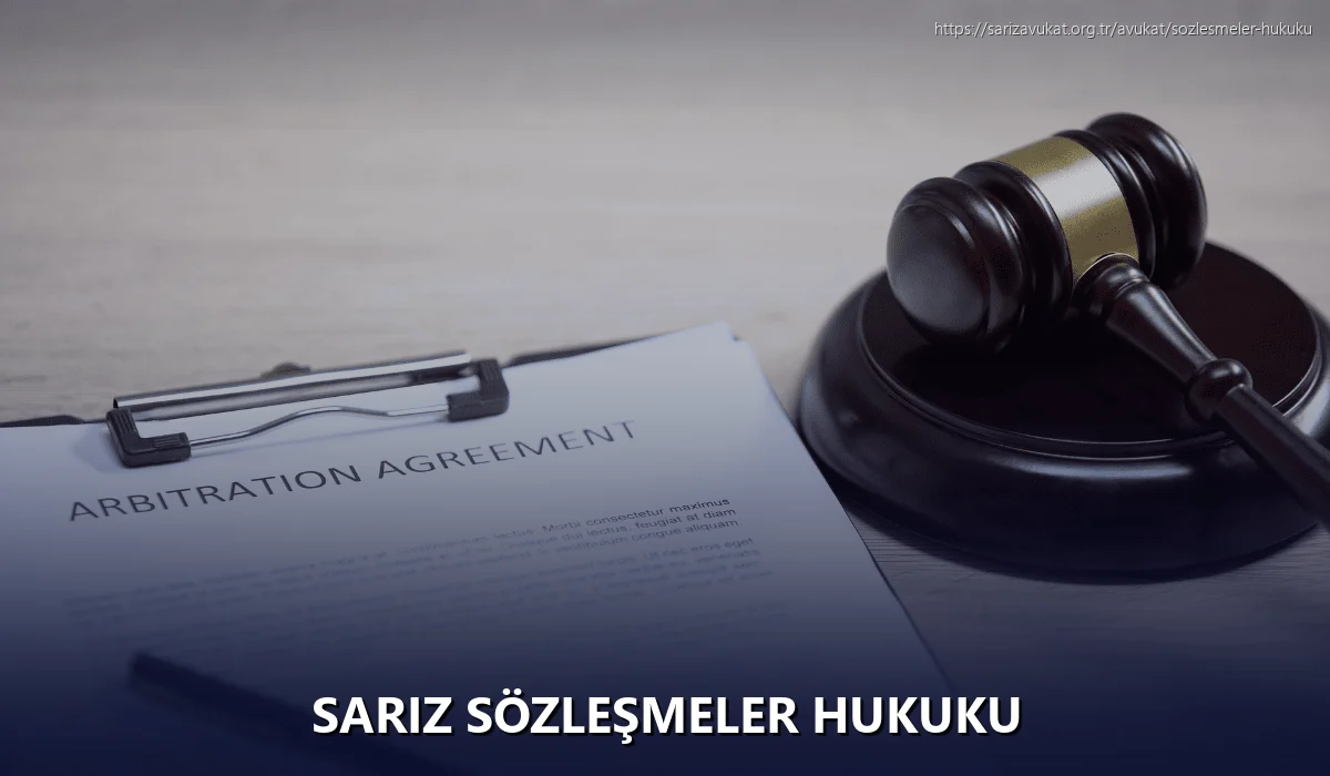 Sariz Sözleşmeler Hukuku